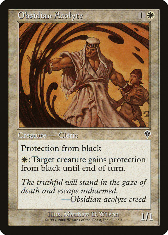 Obsidian Acolyte (INV) (22)