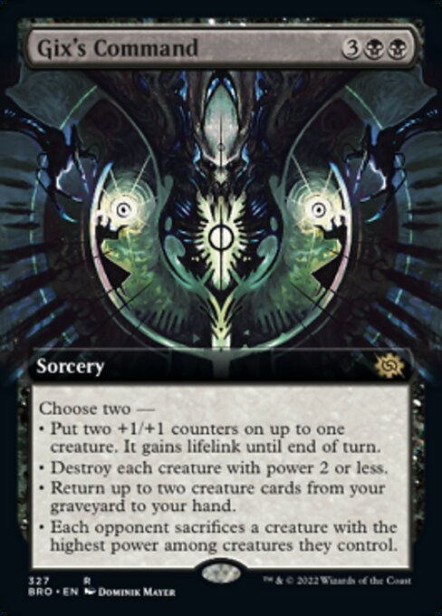 Gix's Command (BRO) / Extended Art
