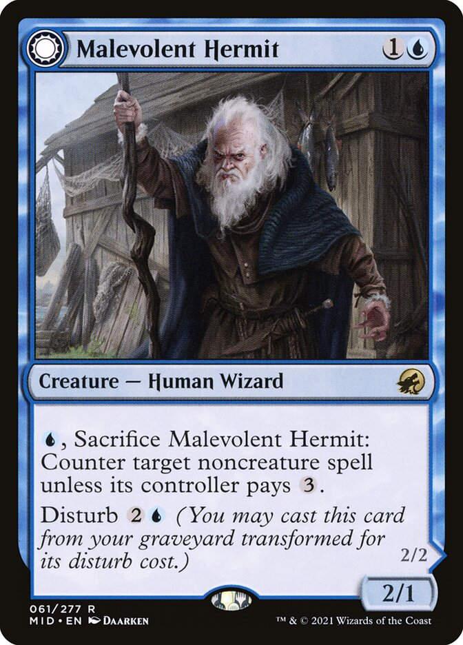 Malevolent Hermit // Benevolent Geist (MID) (61)