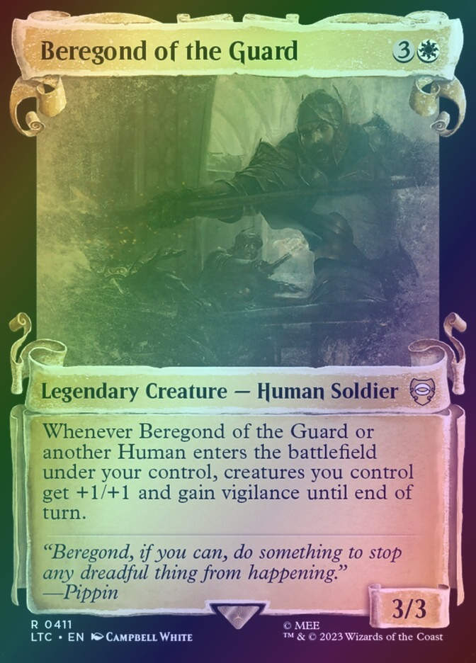 Beregond of the Guard (LTC) (411) / Showcase / Foil