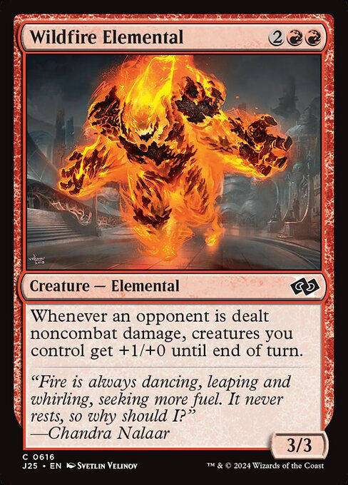 Wildfire Elemental (J25) (616)