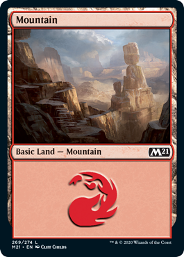 Basic Land: Mountain (Expansión Aleatoria)