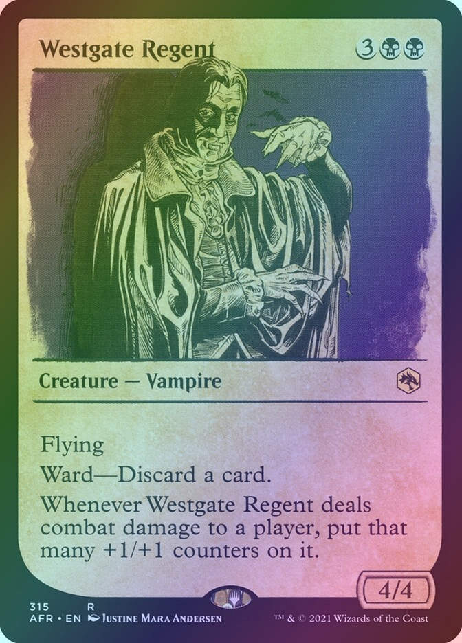 Westgate Regent (AFR) (315) / Showcase / Foil