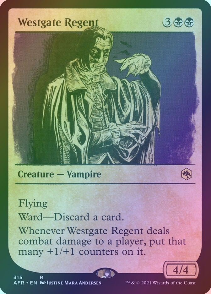 Westgate Regent (AFR) (315) / Showcase / Foil