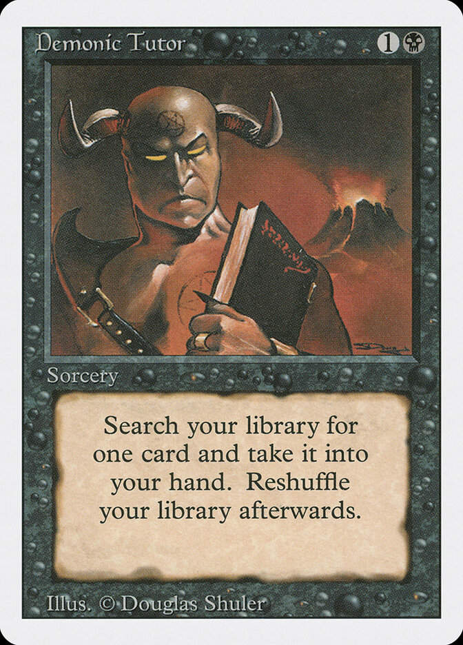 Demonic Tutor (3ED) (105)