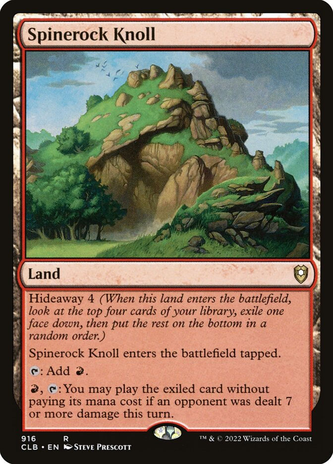 Spinerock Knoll (CLB) (916)
