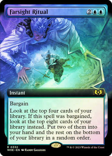 Farsight Ritual (woe) / Extended Art Foil
