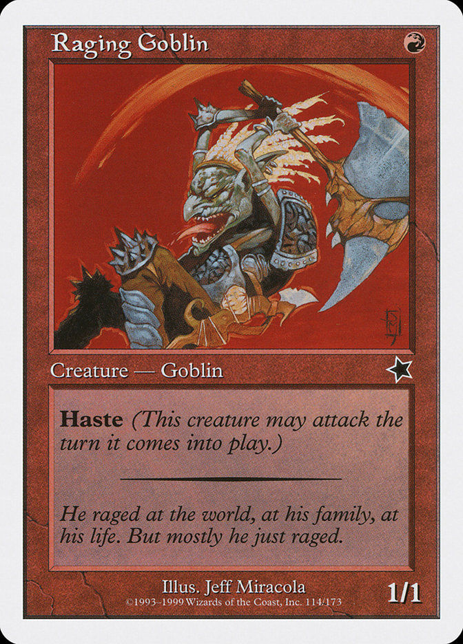 Raging Goblin (S99) (114)