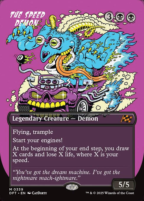 The Speed Demon (DFT) (339) / Borderless