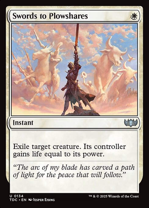Swords to Plowshares (TDC) (134)