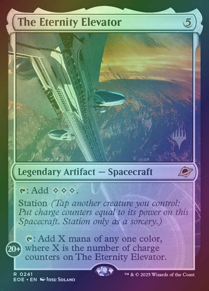 The Eternity Elevator (PEOE) (241p) / Foil