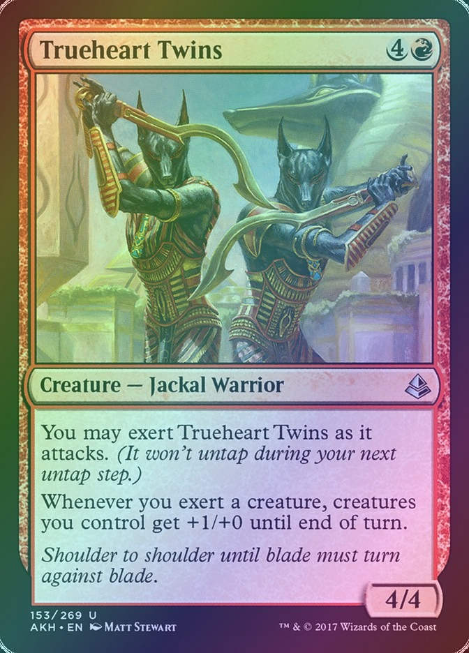 Trueheart Twins (AKH) (153) / Foil