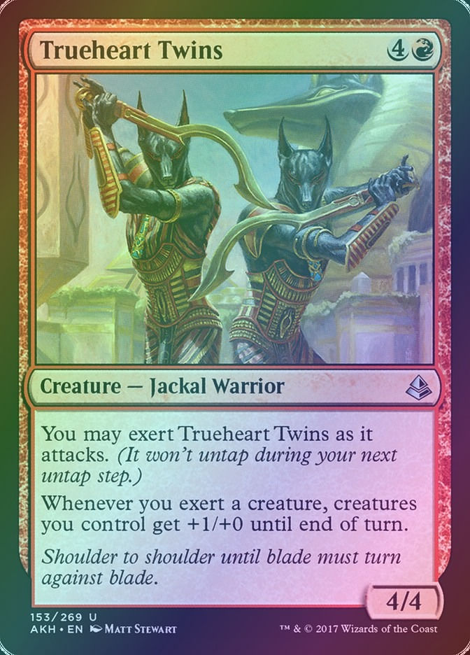 Trueheart Twins (AKH) (153) / Foil