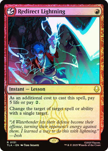 Redirect Lightning (TLA) (151) / Foil