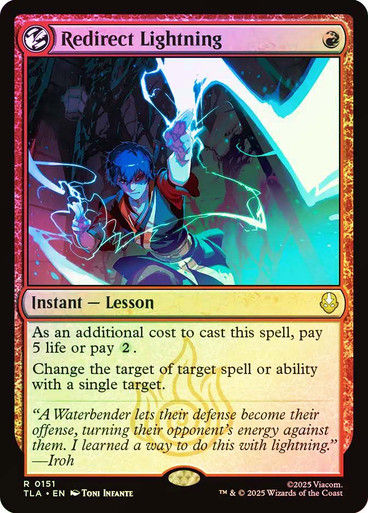 Redirect Lightning (TLA) (151) / Foil