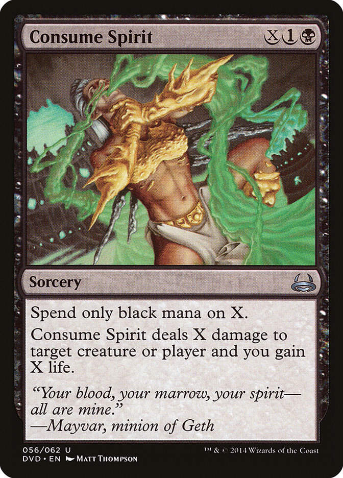 Consume Spirit (dvd)