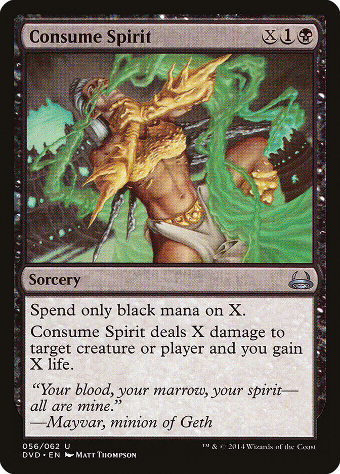 Consume Spirit (dvd)