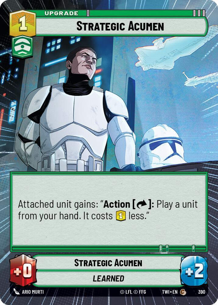 Strategic Acumen (Hyperspace) (TWI) (390)