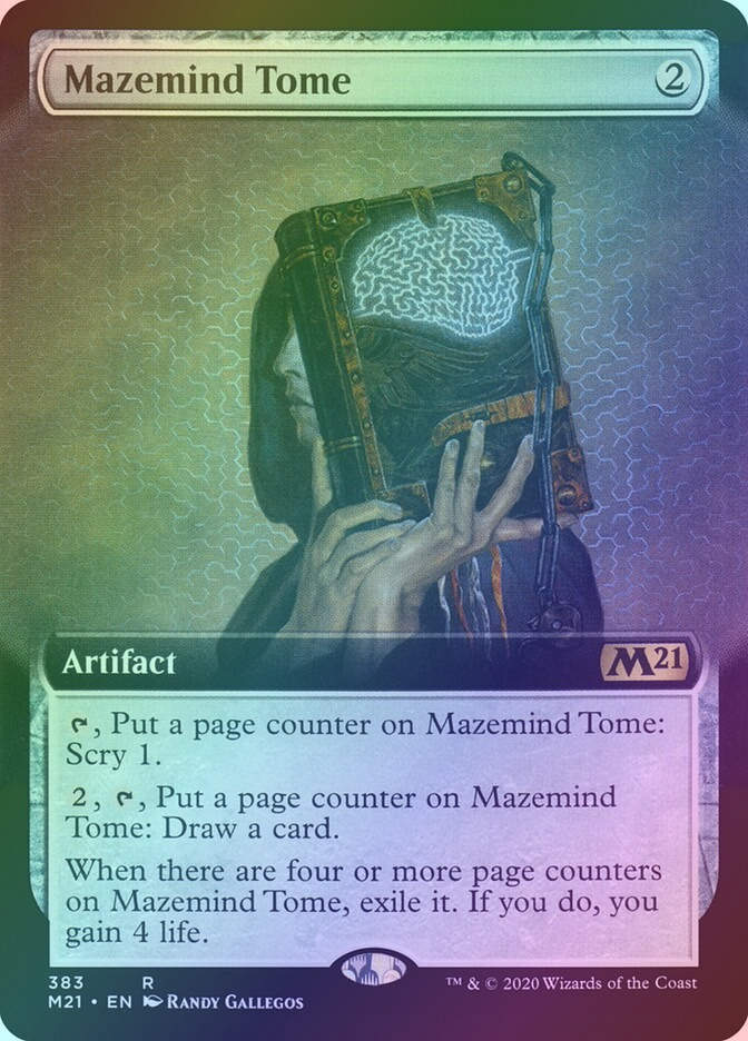 Mazemind Tome (M21) (383) / Extended Art / Foil