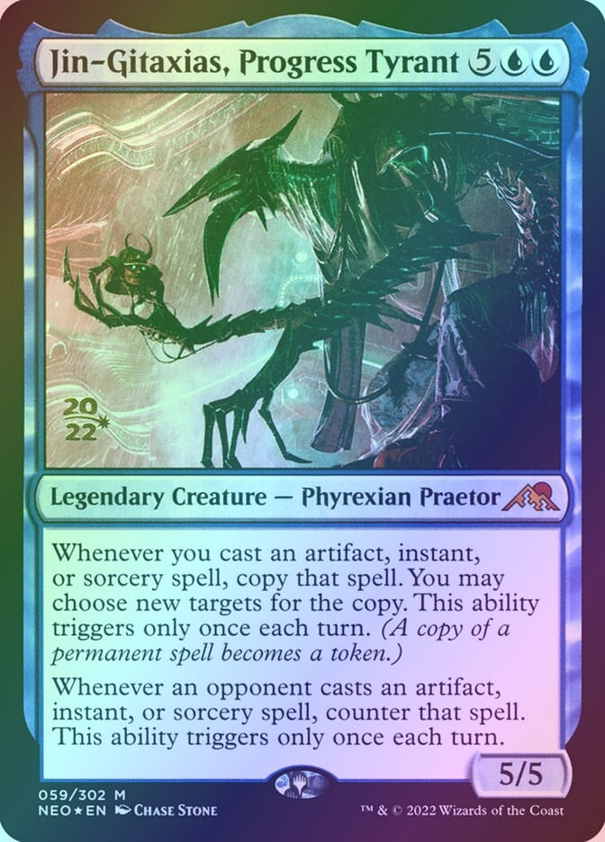 Jin-Gitaxias, Progress Tyrant (PNEO) (59s) / Foil