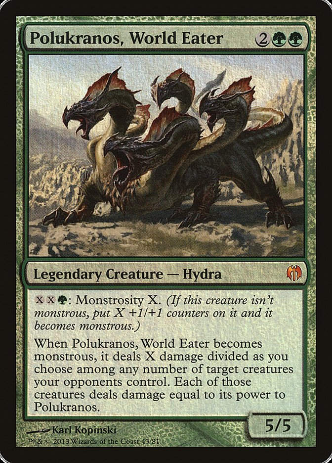 Polukranos, World Eater (DDL) (43) / Foil
