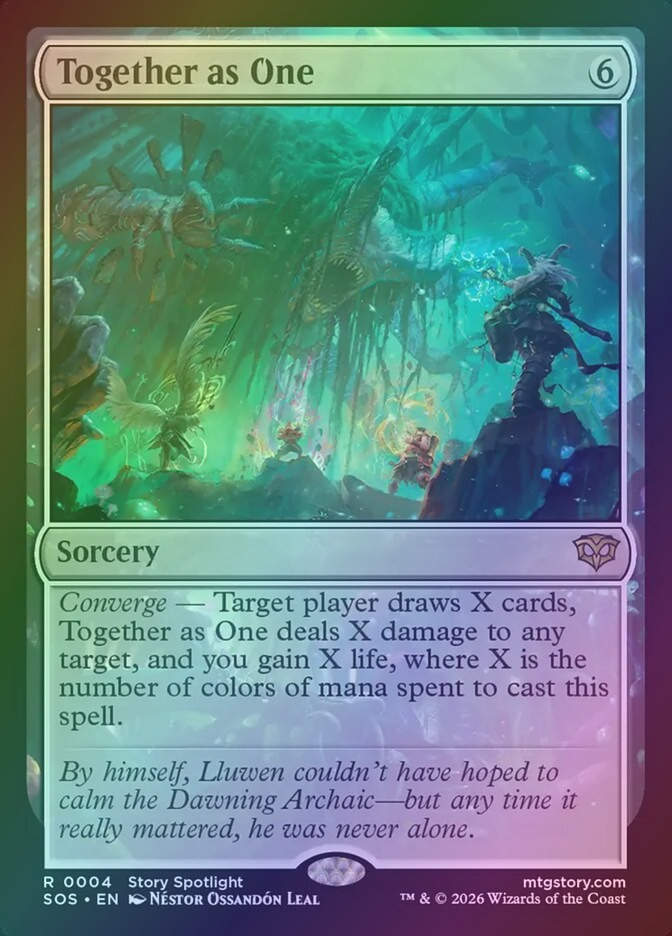 Together as One (SOS) (4) / Foil