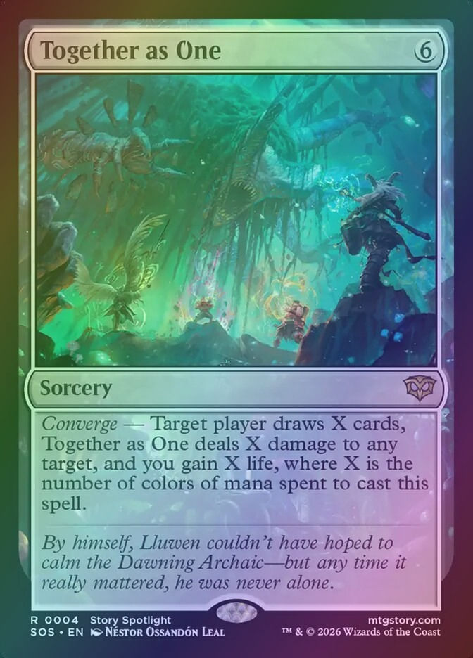 Together as One (SOS) (4) / Foil
