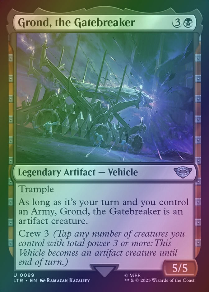 Grond, the Gatebreaker (LTR) (89) / Foil