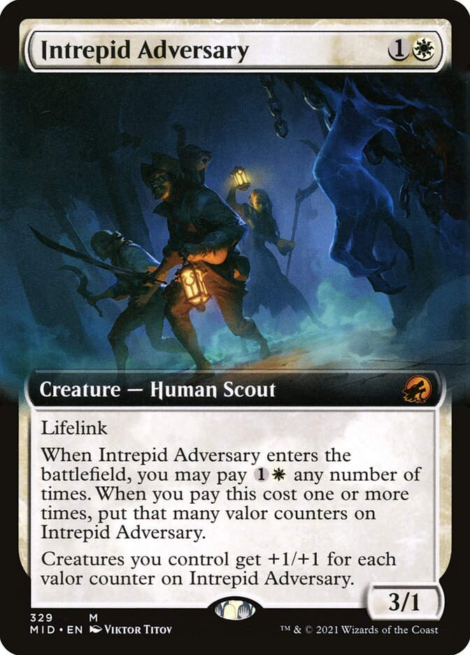 Intrepid Adversary (MID) (329) / Extended Art