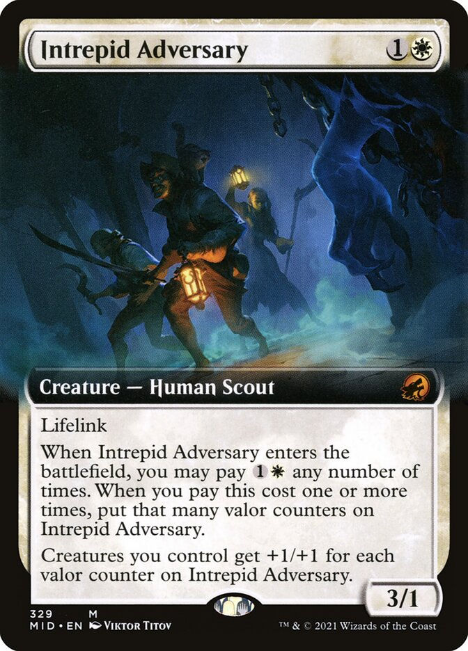 Intrepid Adversary (MID) (329) / Extended Art