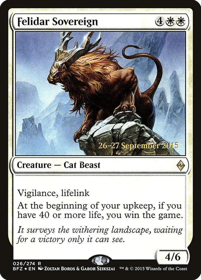 Felidar Sovereign (PBFZ) (26s) / Foil