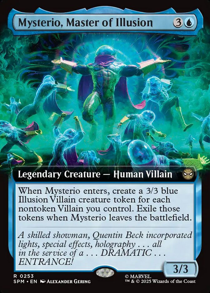 Mysterio, Master of Illusion (SPM) (253) / Extended Art