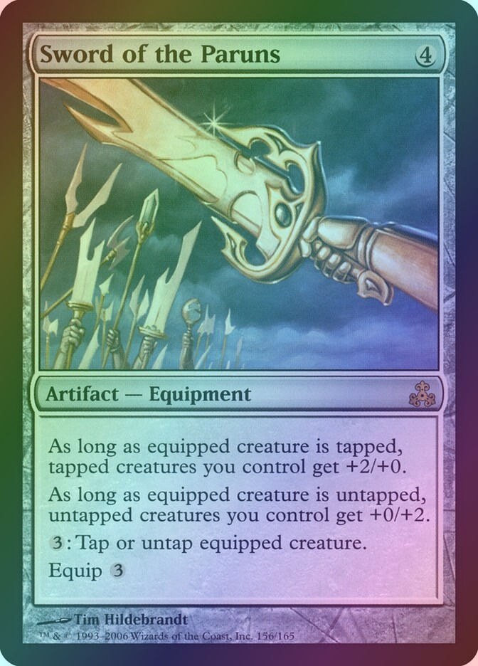 Sword of the Paruns (GPT) (156) / Foil