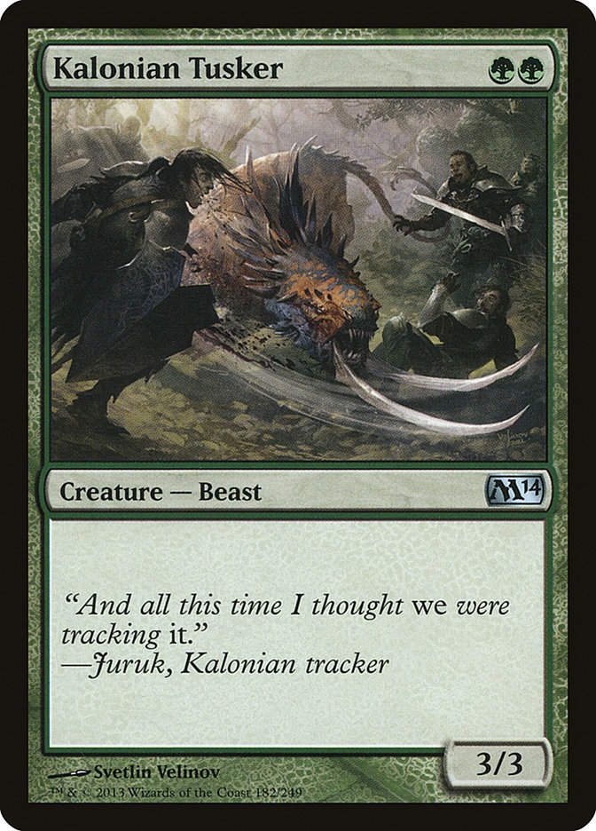 Kalonian Tusker (M14) (182)