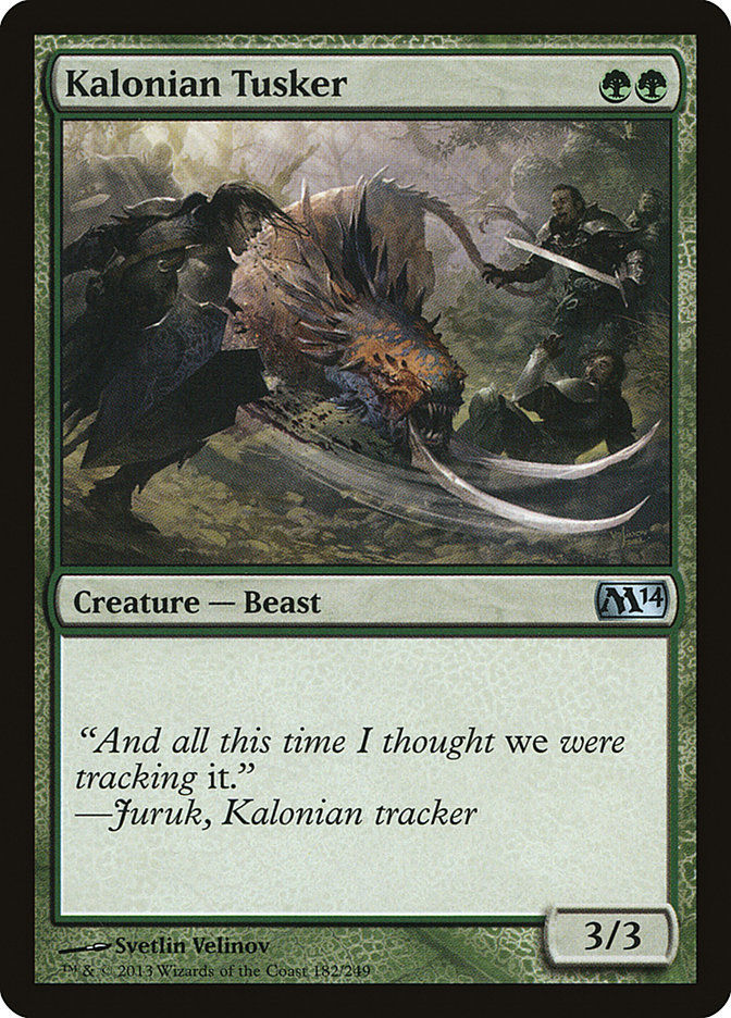 Kalonian Tusker (M14) (182)