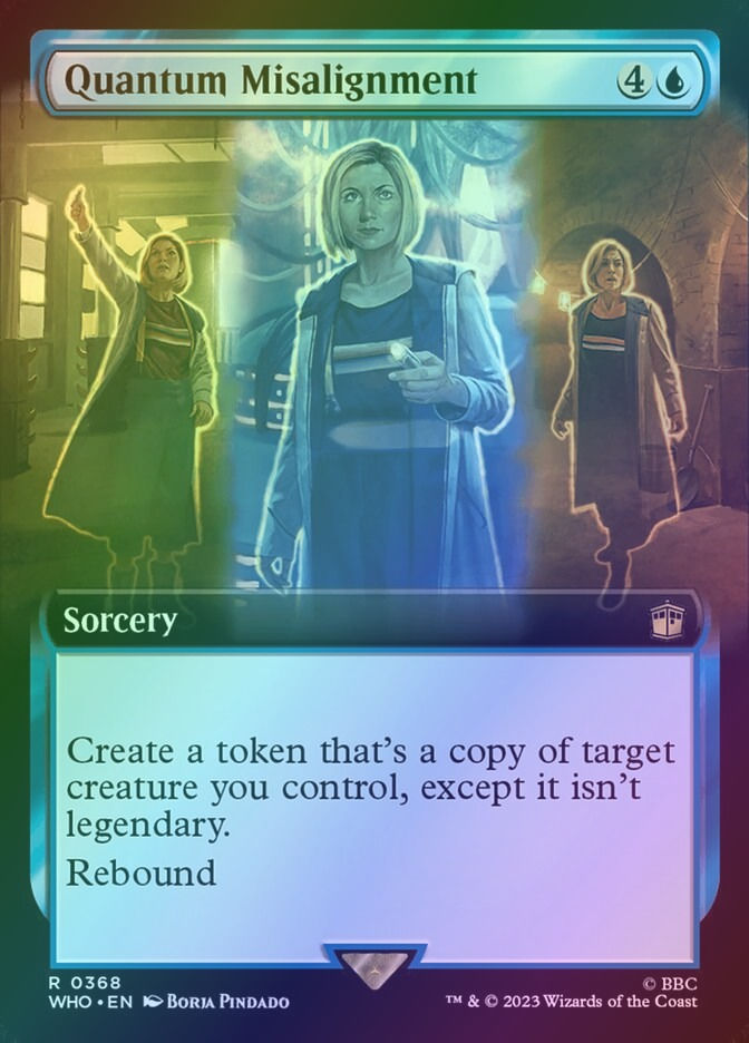 Quantum Misalignment (WHO) (368) / Extended Art / Foil
