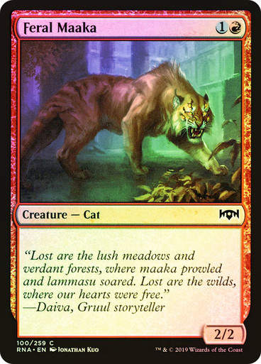Feral Maaka (RNA) (100) / Foil