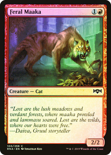 Feral Maaka (RNA) (100) / Foil