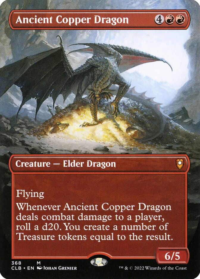 Ancient Copper Dragon (CLB) (368) / Borderless
