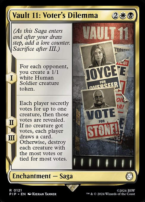 Vault 11: Voter's Dilemma (pip) (121)