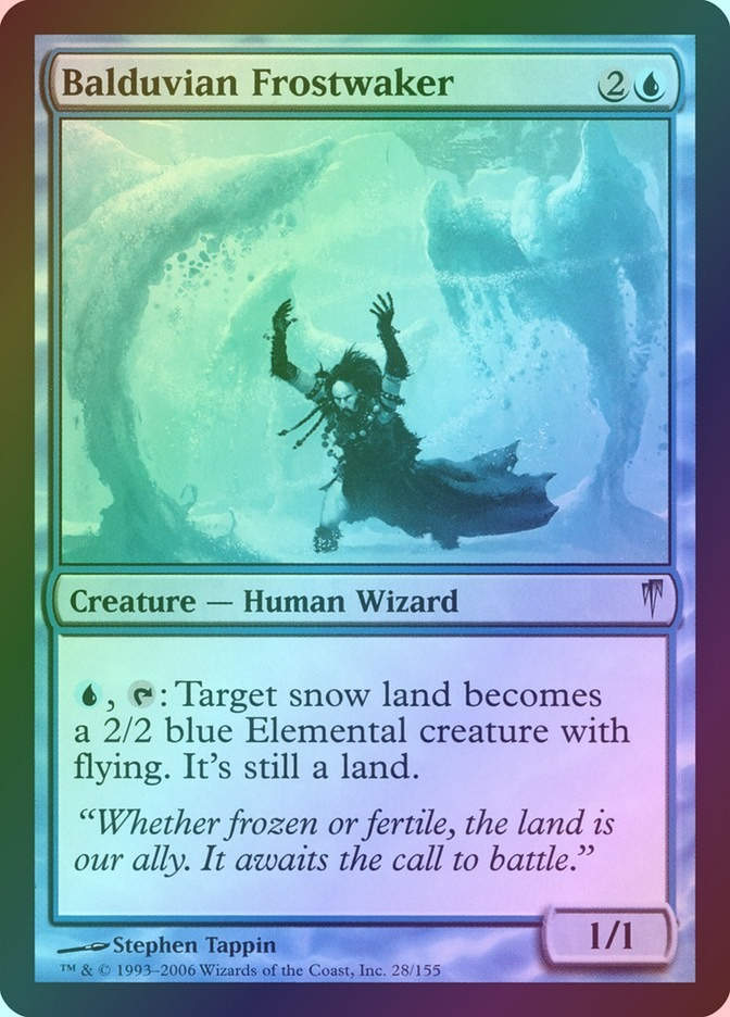 Balduvian Frostwaker (CSP) (28) / Foil