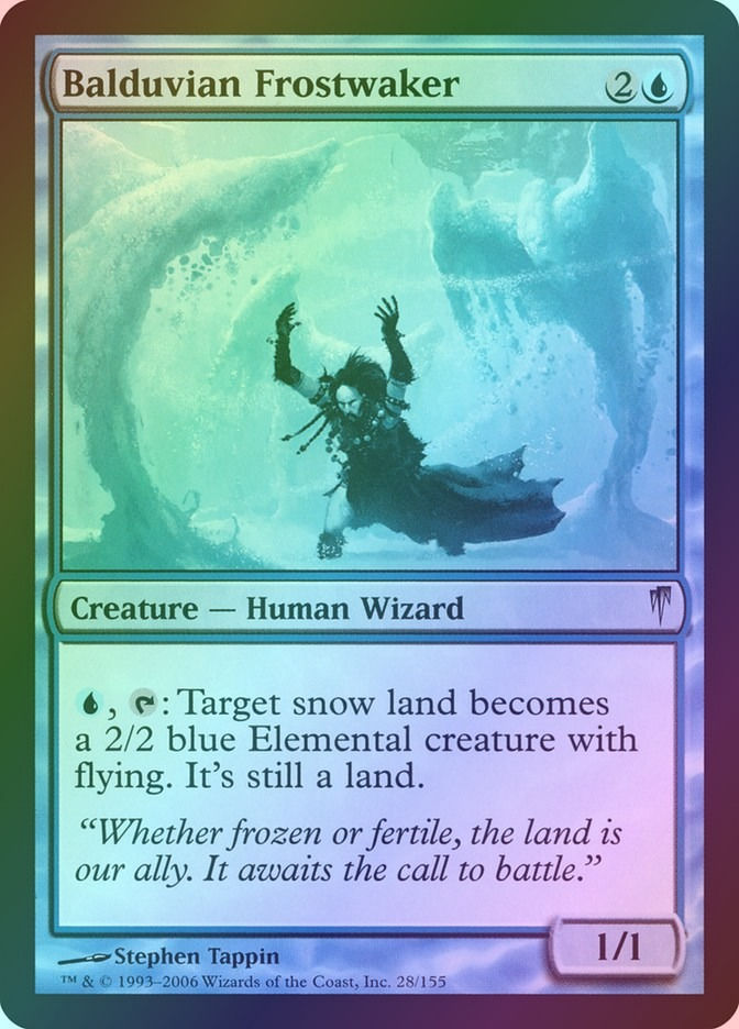 Balduvian Frostwaker (CSP) (28) / Foil