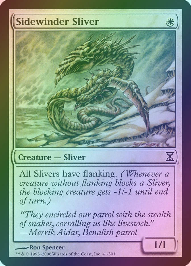 Sidewinder Sliver (TSP) (41) / Foil