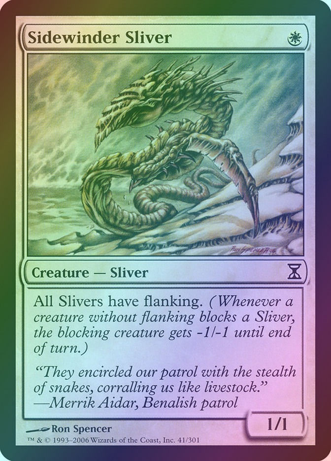 Sidewinder Sliver (TSP) (41) / Foil