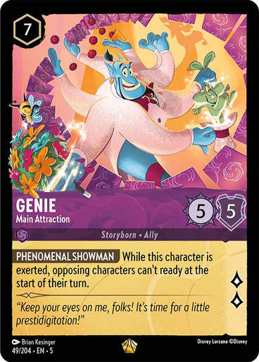 Genie - Main Attraction (LOR_SHS)
