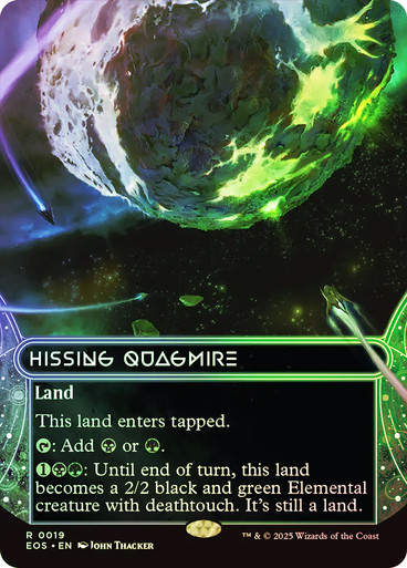 Hissing Quagmire (EOS) (19) / Borderless / Foil