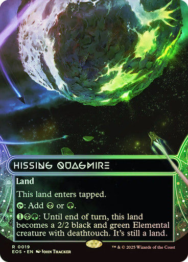 Hissing Quagmire (EOS) (19) / Borderless / Foil