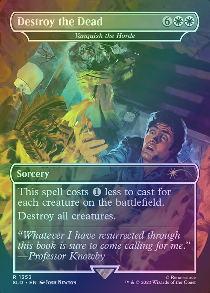 Vanquish the Horde (SLD) (1353) / Borderless / Foil