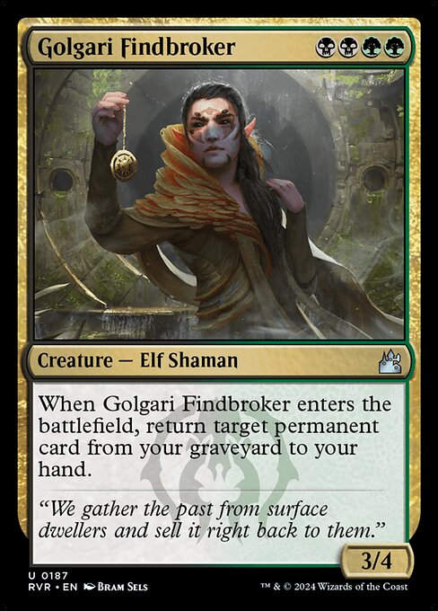 Golgari Findbroker (rvr) (187)