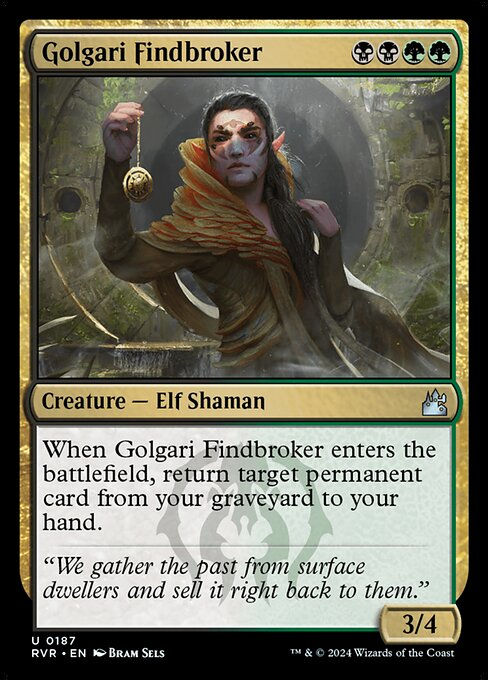 Golgari Findbroker (rvr) (187)